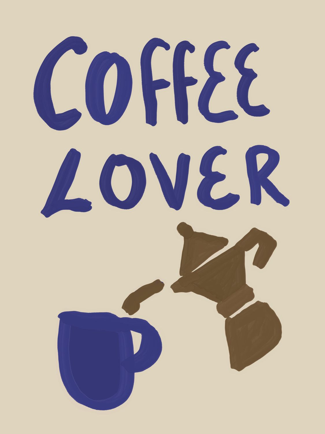 Plakat Coffee Lover