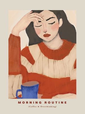 Plakat Morning Routine