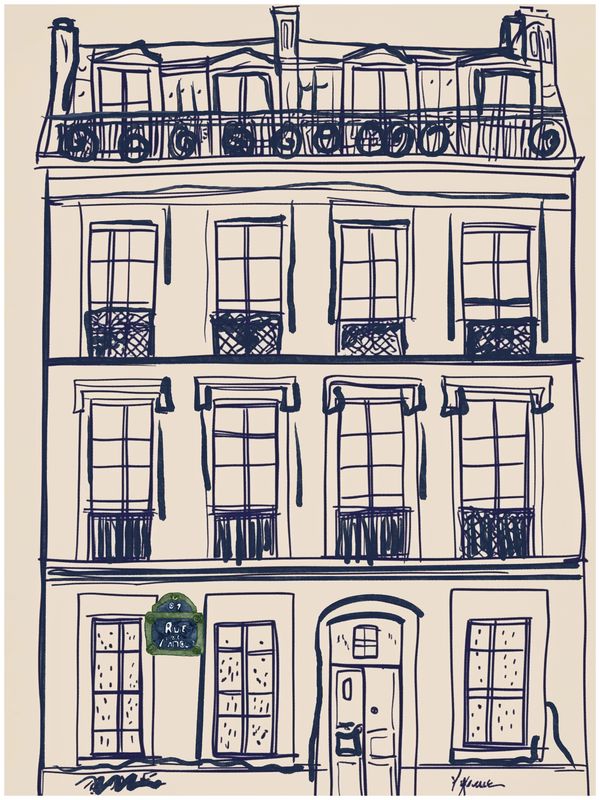 Plakat Parisian house