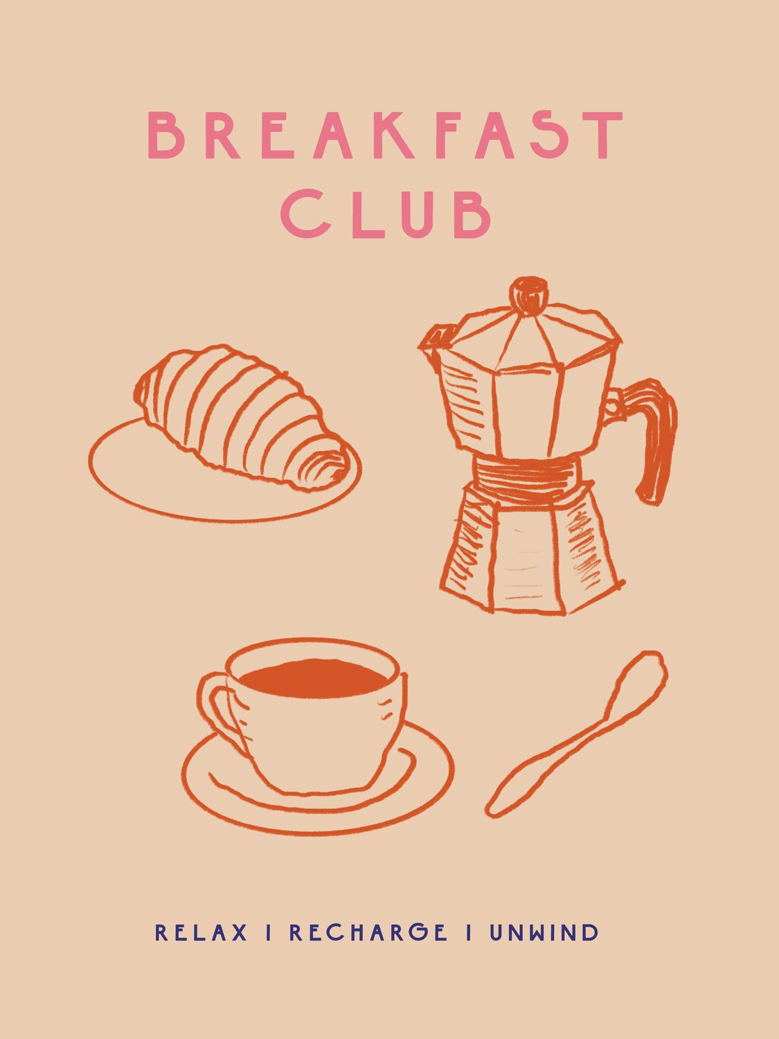 Plakat Breakfast club