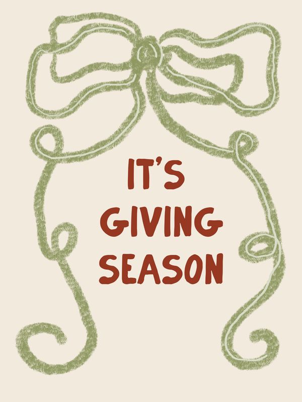Plakat It's giving season