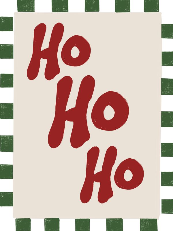 Plakat Ho Ho Ho