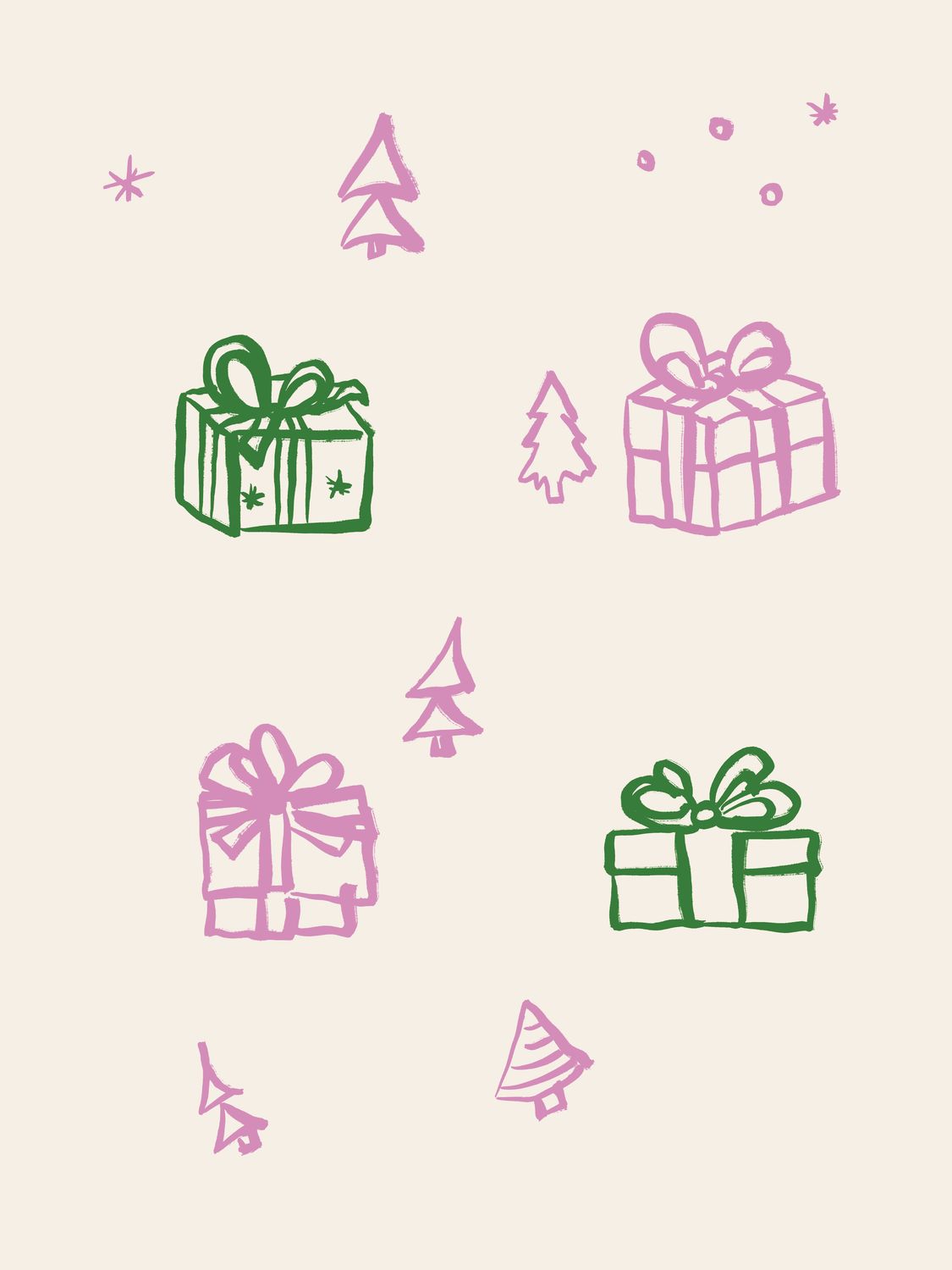 Plakat Świąteczne prezenty