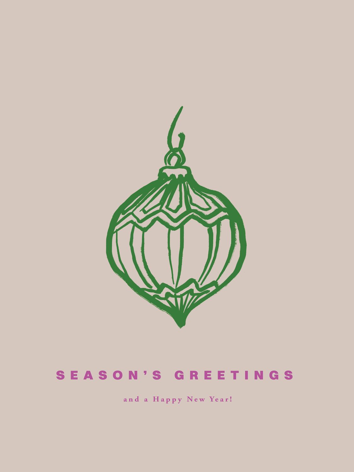 Plakat Season’s Greetings