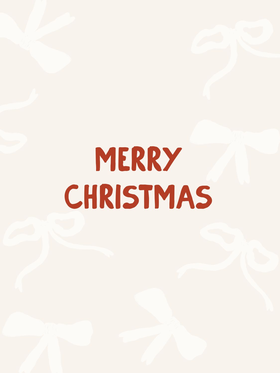 Plakat Merry Christmas