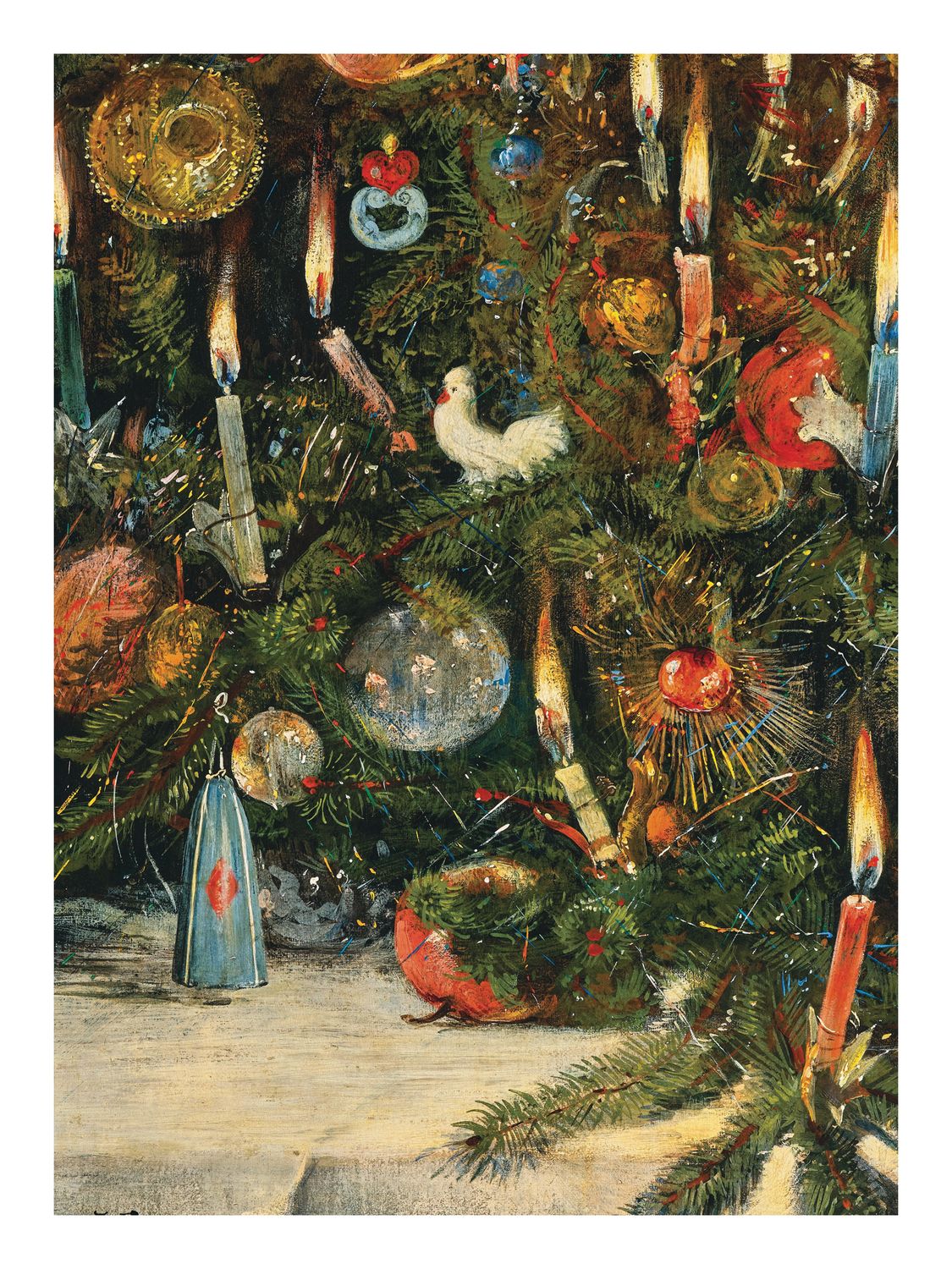 Plakat Świąteczne drzewko