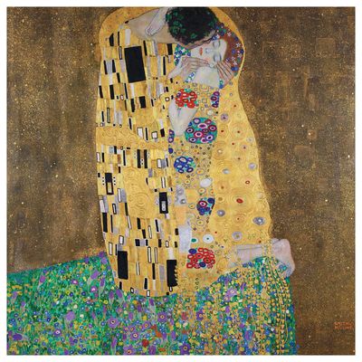 Plakat Klimt Pocałunek