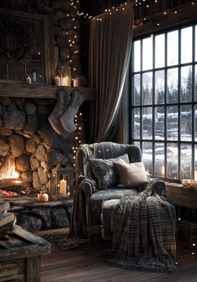 Plakat Christmas Evening