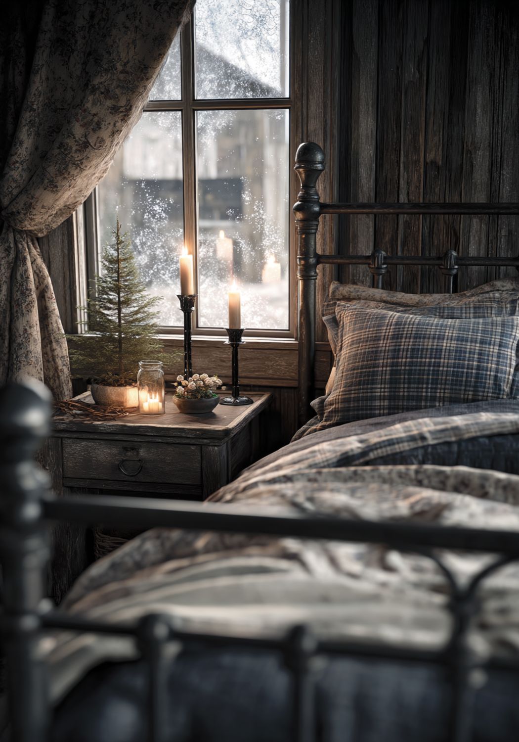 Plakat Christmas Bedroom