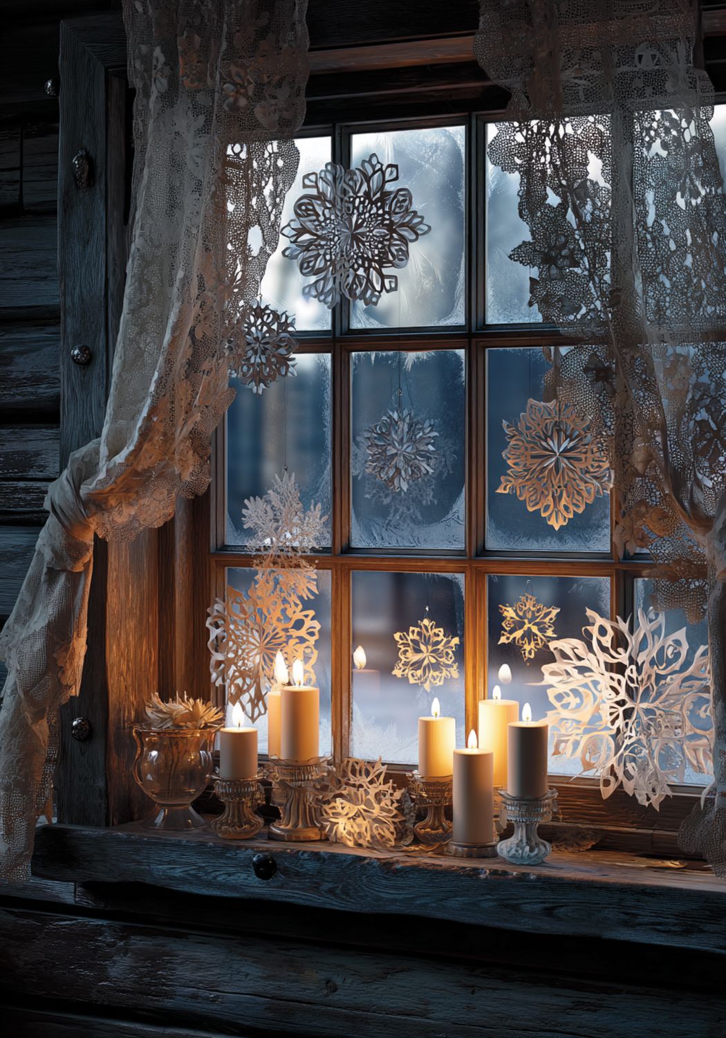 Plakat Zimowe światło