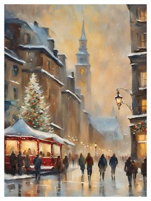 Plakat Christmas lights