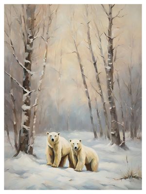 Plakat Niedźwiedzie