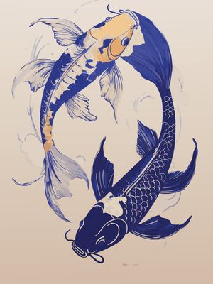 Plakat Koi