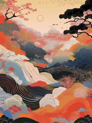 Plakat Orientalny Zachwyt