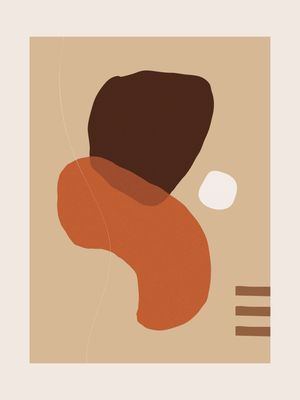 ​Plakat Earthy Flow​