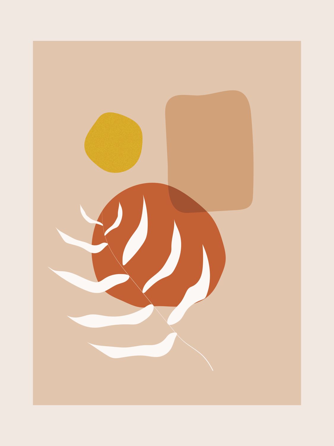 Plakat Rust &amp; Gold