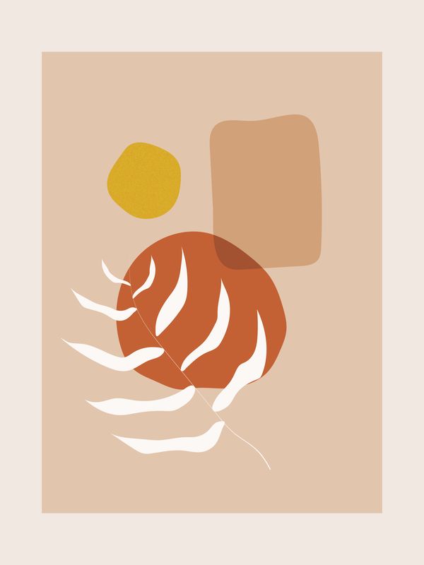 Plakat Rust &amp; Gold