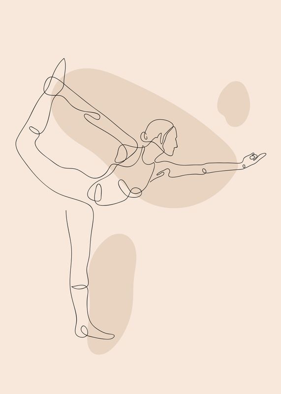 Plakat Yoga Balance I
