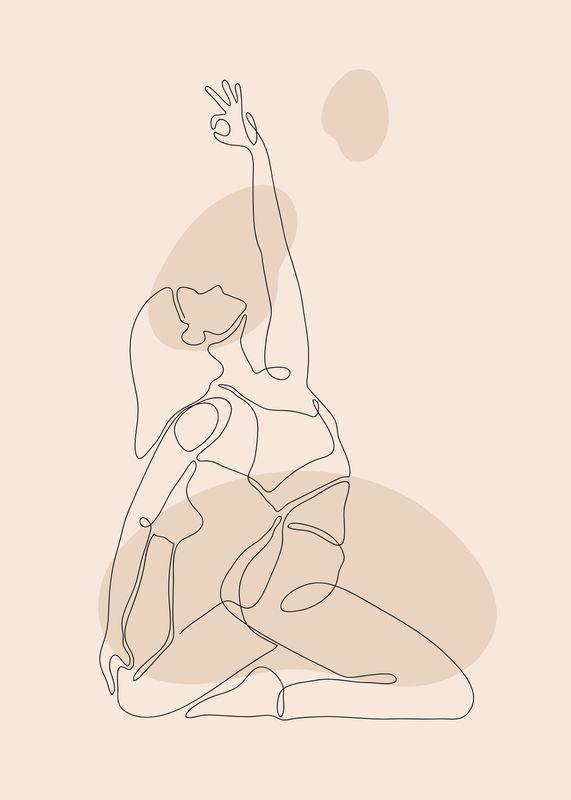 ​Plakat Yoga Balance II