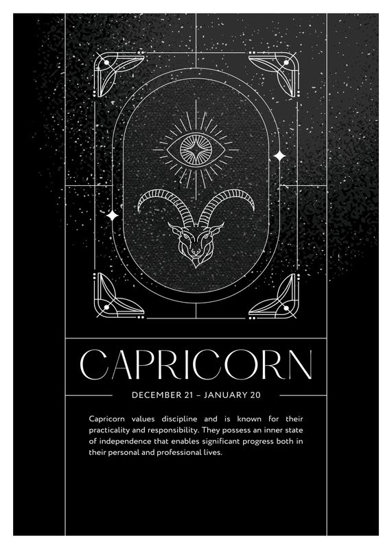 Plakat Koziorożec
