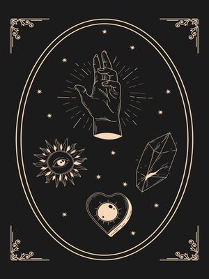 Plakat Mystic Symbols