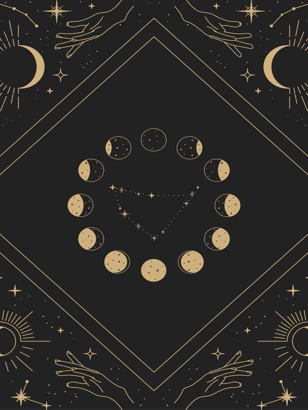 Plakat Fazy Księżyca