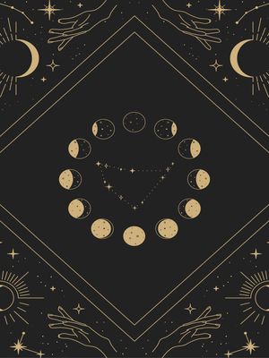 Plakat Fazy Księżyca