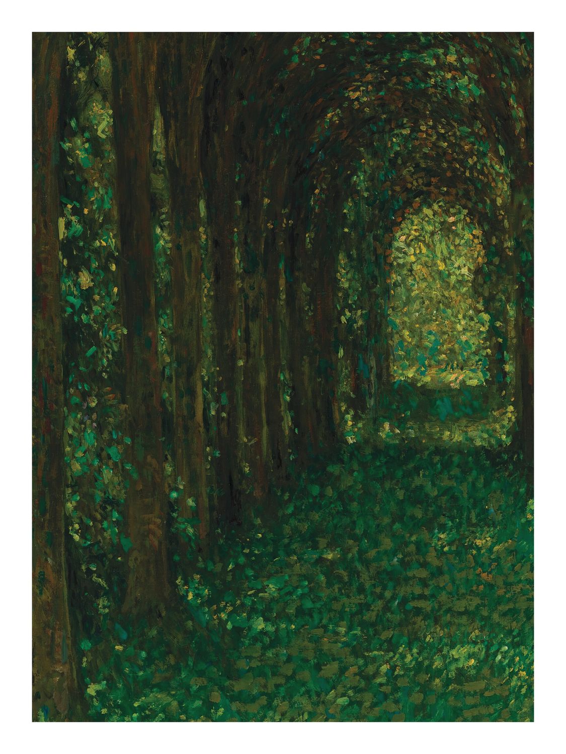 Plakat Henri Le Sidaner  Ogród