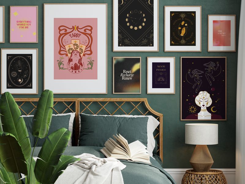 Plakaty zodiak i kosmos