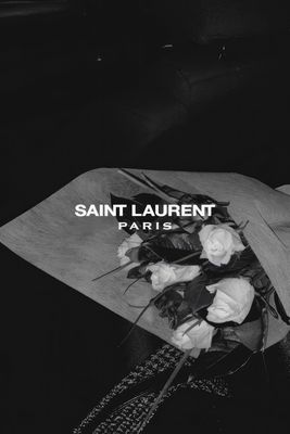 Plakat SAINT LAURENT ROSES