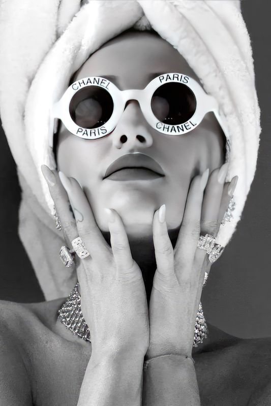 ​Plakat CHANEL GAZE​