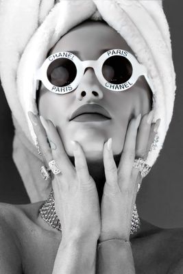 ​Plakat CHANEL GAZE​