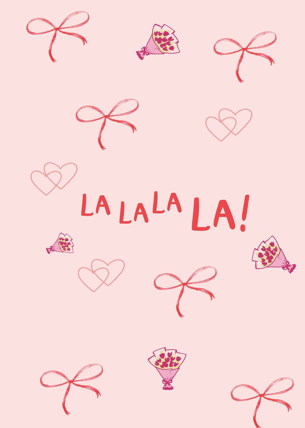 Plakat La La La Love