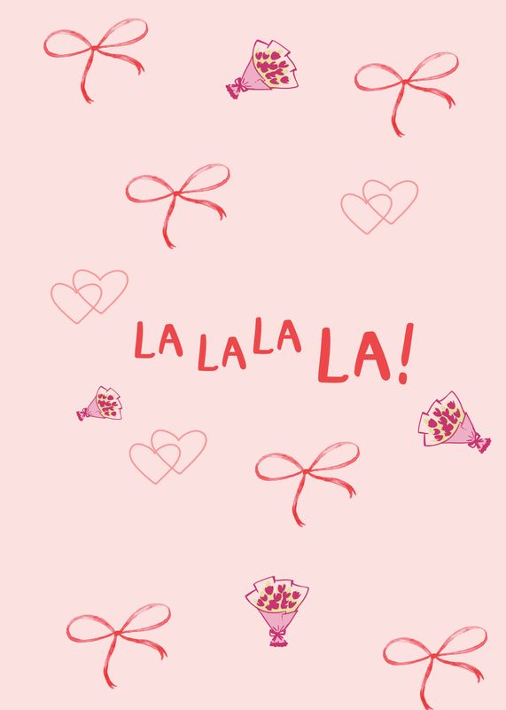 Plakat La La La Love