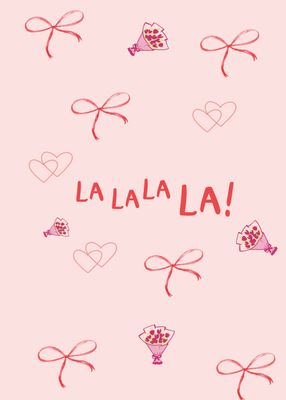 Plakat La La La Love