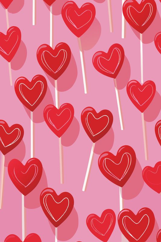Plakat Sweet Love Lollipops