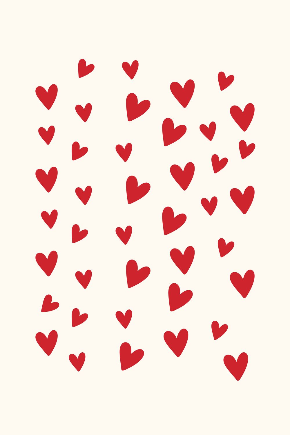 Plakat Hearts Everywhere