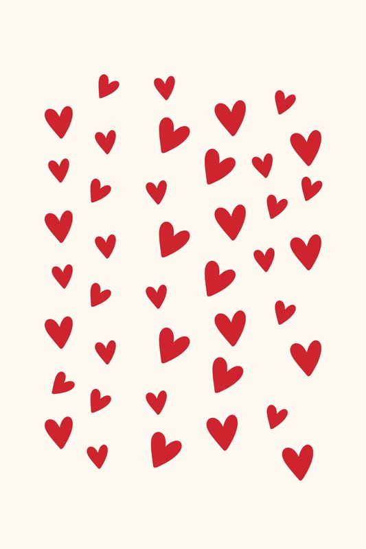 Plakat Hearts Everywhere