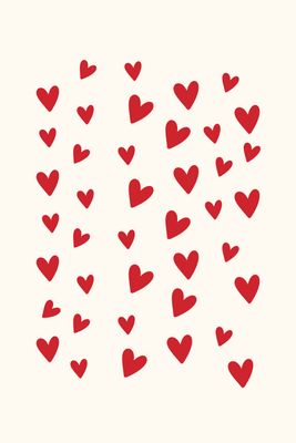 Plakat Hearts Everywhere