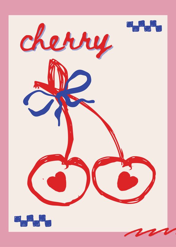 Plakat Cherry Love