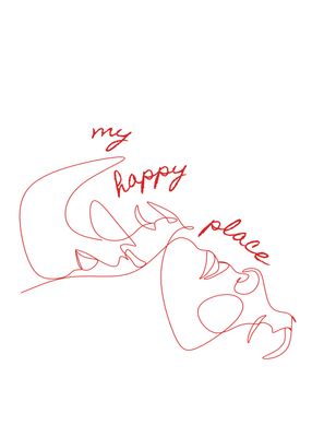 Plakat MY HAPPY PLACE