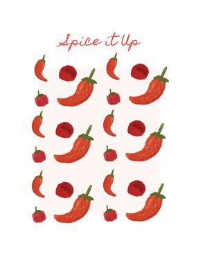 Plakat SPICE IT UP – COLOR