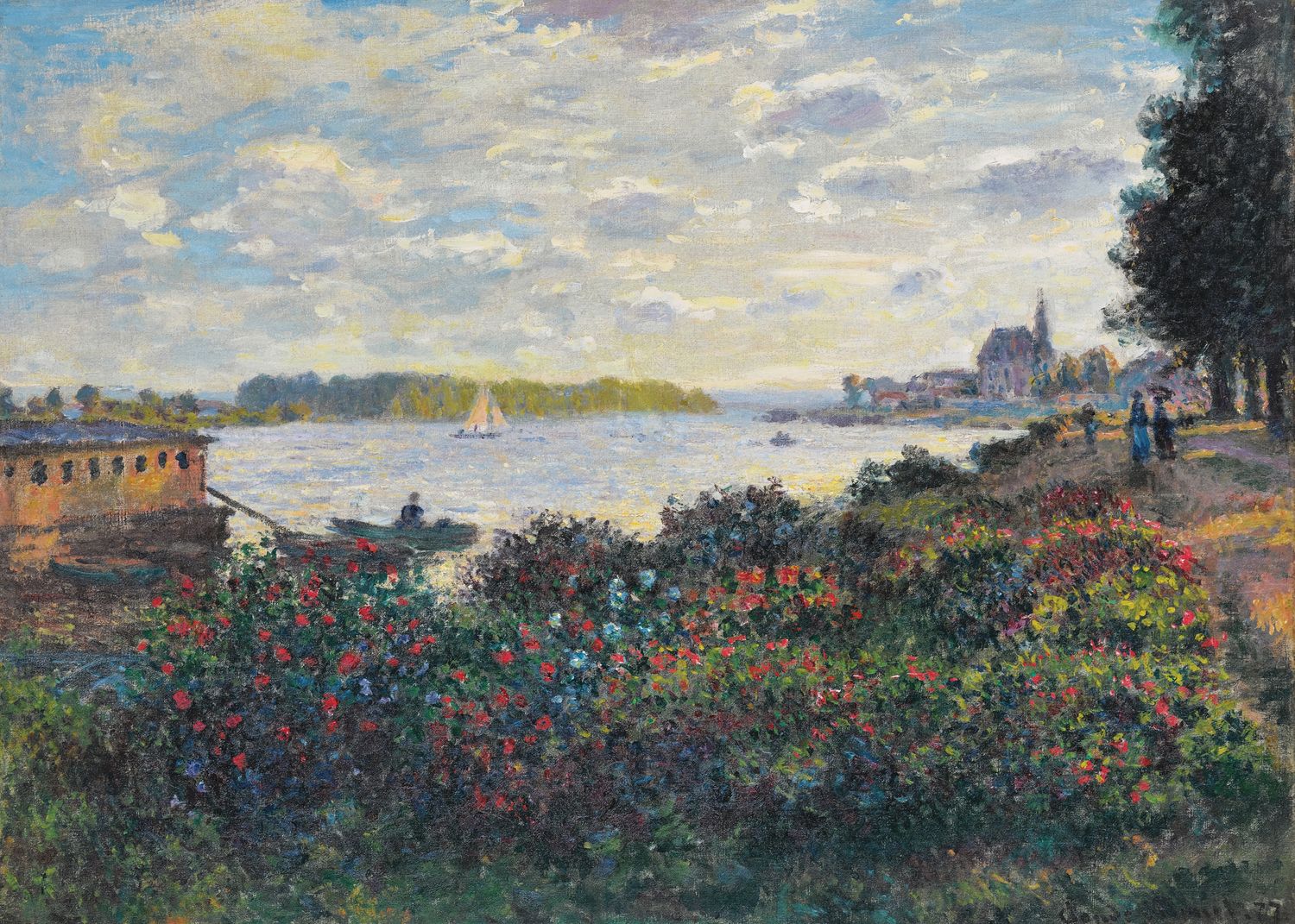 Plakat Claude Monet – Widok nad rzeką