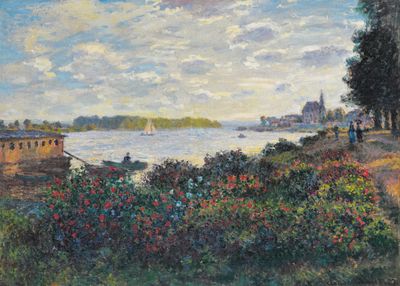 Plakat Claude Monet – Widok nad rzeką