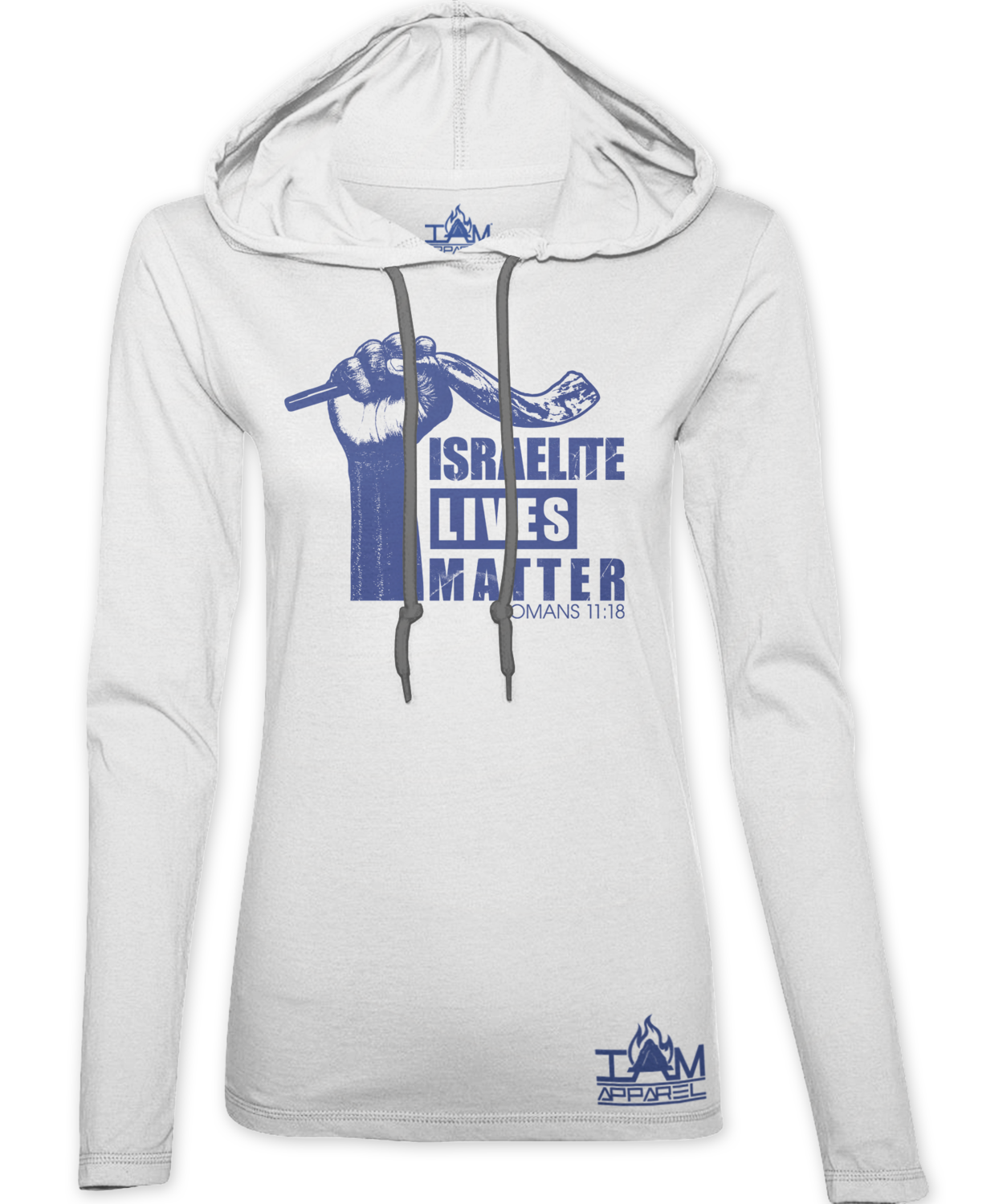 Women's Israelite Lives Matter White Hoodie Women's Israelite Lives Matter White Hoodie
