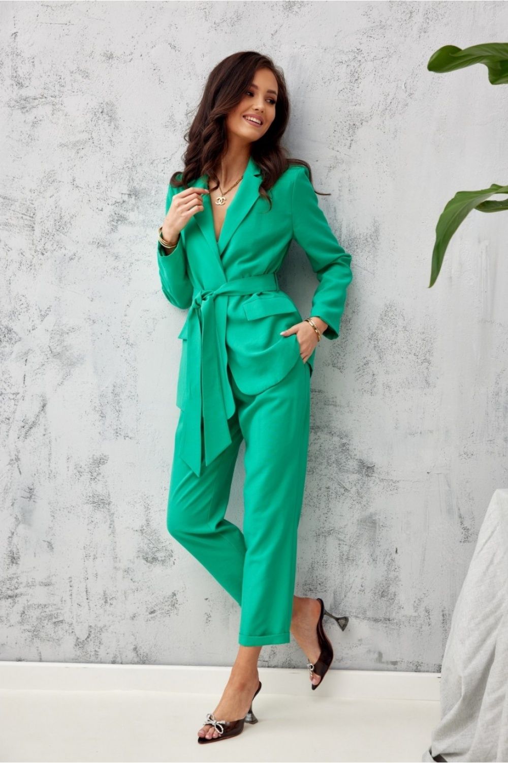 green - Jacket Zayra Rose Fashion