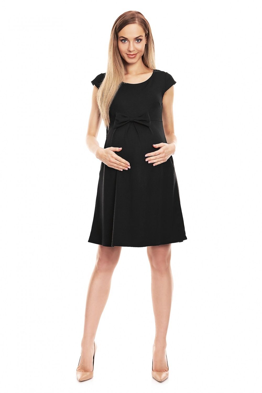 black - Pregnancy dress Zayra Rose