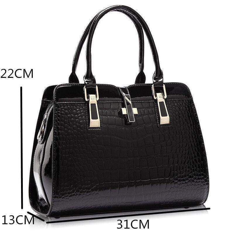 Zayra Rose Women Messenger Tote Bags, Color: Black-1, Size: One size