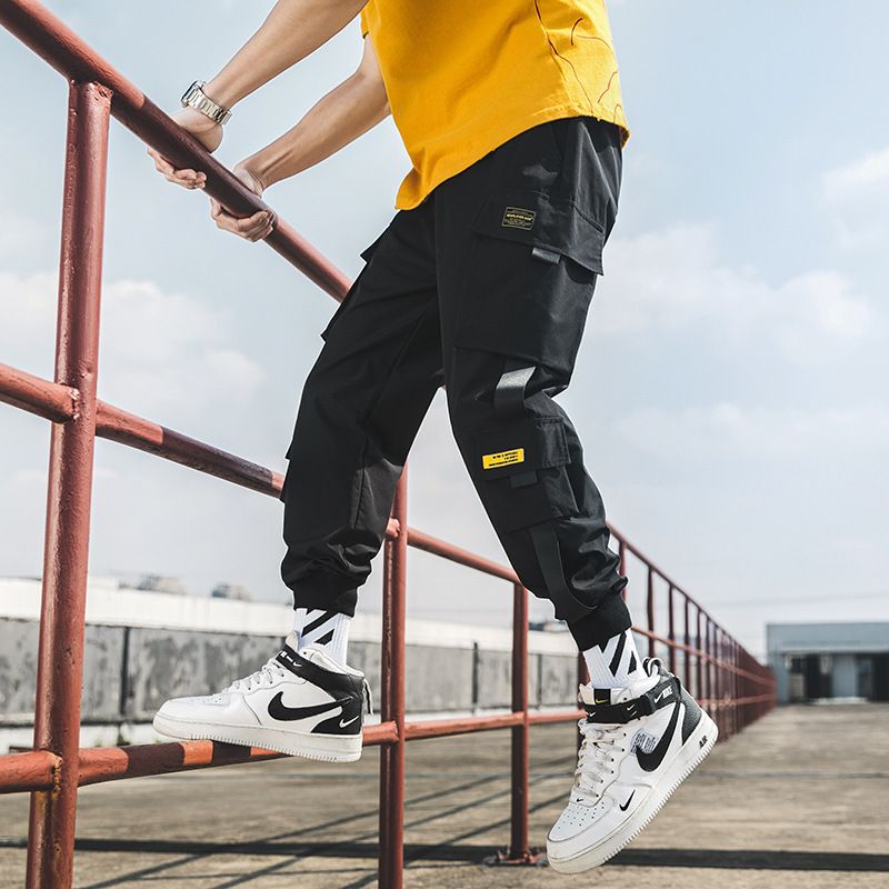 Zayra Rose Loose-fitting Men Trendy Pants Cargo