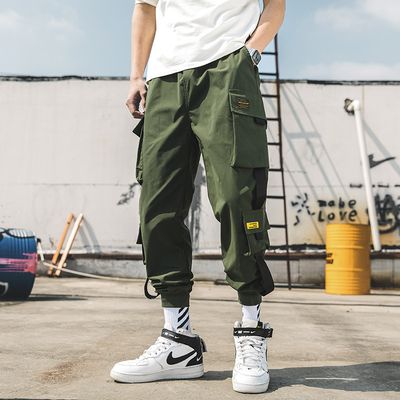 Zayra Rose Loose-fitting Men Trendy Pants Cargo